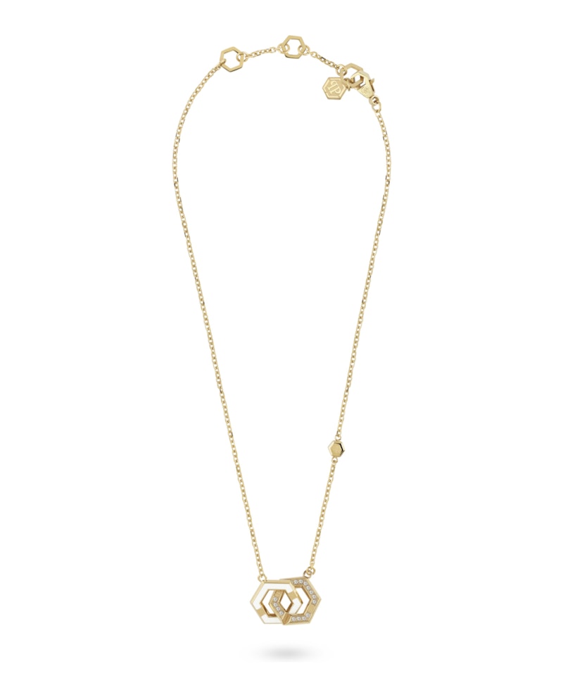 Philipp Plein Legacy Cable Chain Necklace Goud