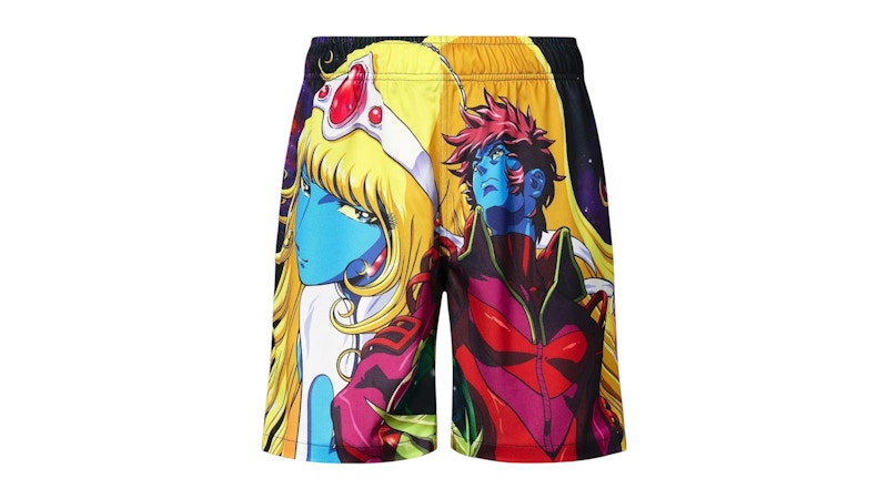Pleasures Interstella Shorts Multi Multicolor