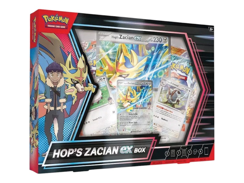 Pokémon Hop’s Zacian EX Box