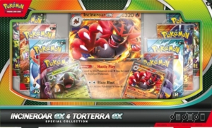 Pokémon Incineroar & Torterra ex Special Collection Box