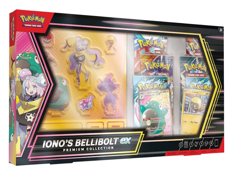 Pokémon Iono’s Bellibolt Ex Premium Collection Box