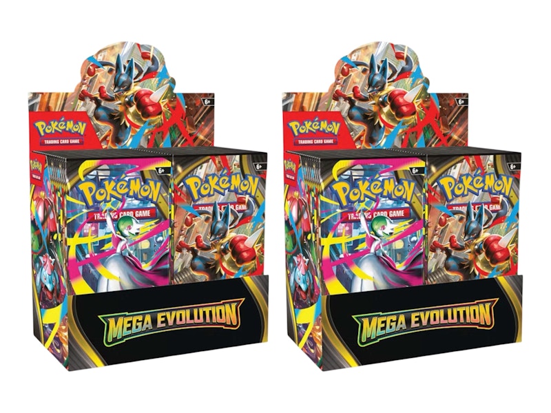 Pokémon Mega Evolution Base Set Booster Box 2x Lot
