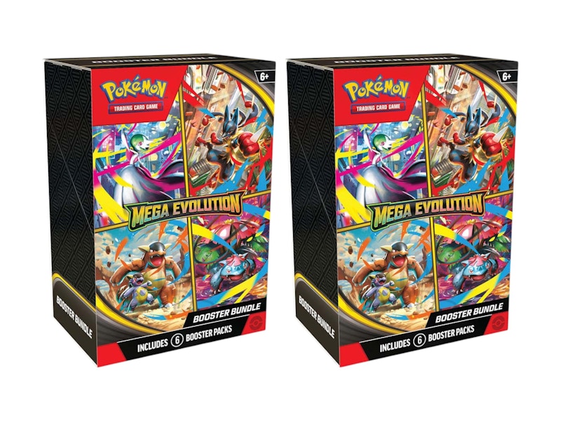 Pokémon Mega Evolution Base Set Booster Bundle 2x Lot
