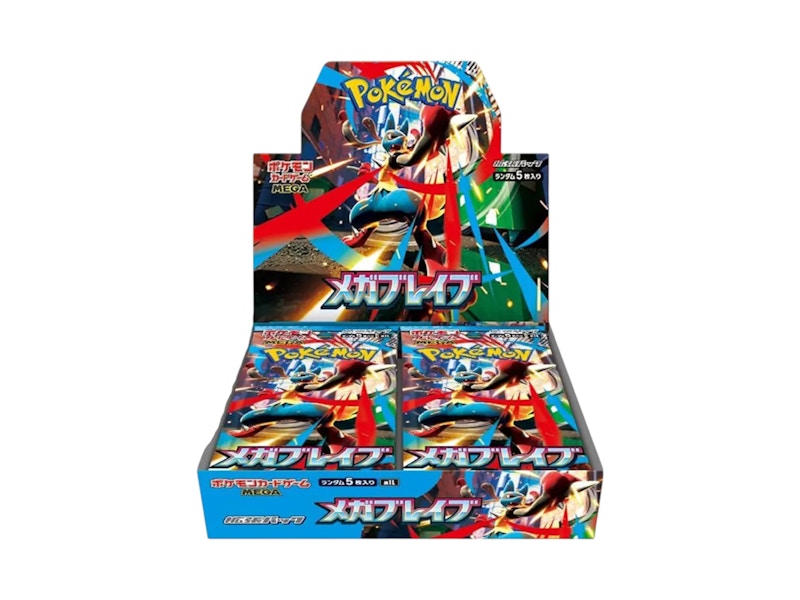 Pokémon Mega Evolution Mega Brave Japanese Boost Box