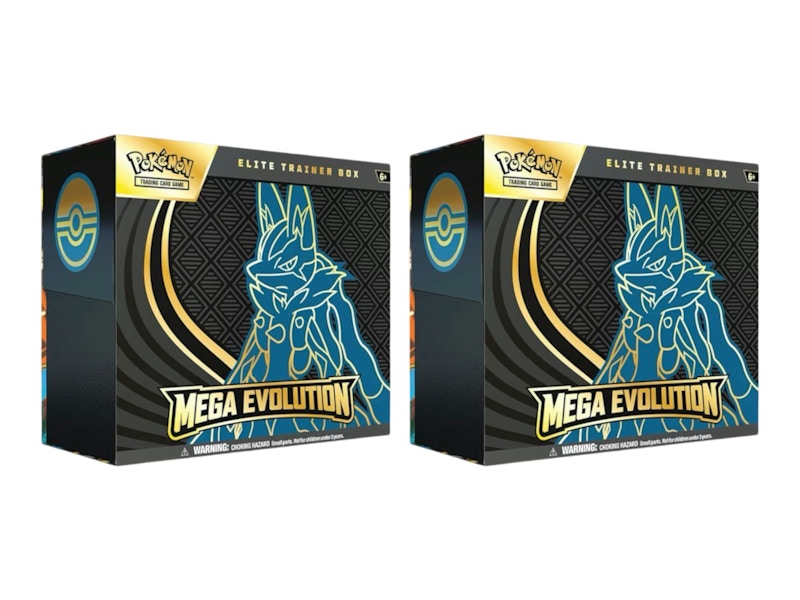 Pokémon Mega Evolution Mega Lucario Elite Trainer Box 2x Lot