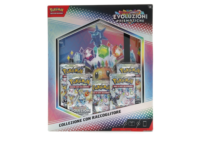 Pokémon Scarlet & Violet Prismastic Evolution Binder Collection