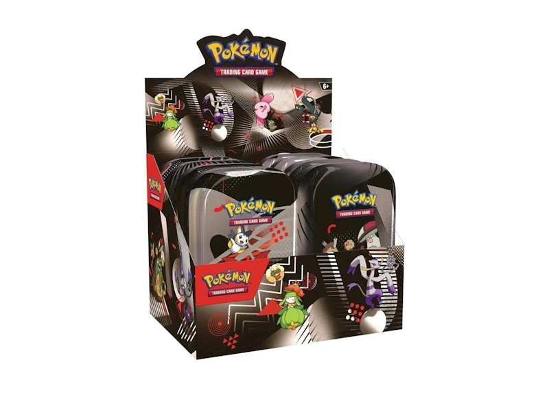 Pokémon Scarlet & Violet Unova Flare & Bolt Mini Tin Display