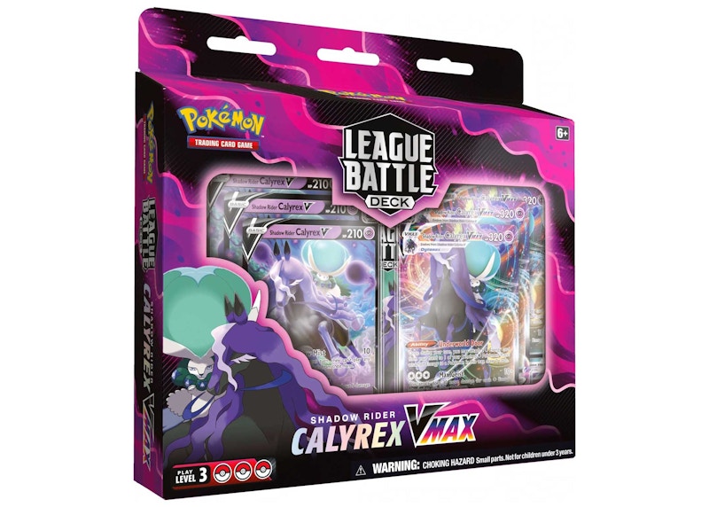 Pokémon TCG Calyrex VMAX Shadow Rider League Battle Deck