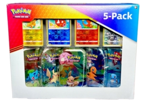 Pokémon TCG Kanto Power Mini Tin Collection Costco Exclusive Box Set