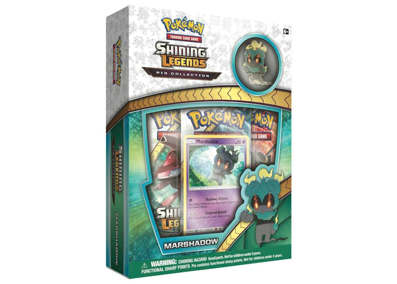 Pokémon TCG Shining Legends Pin Collection Marshadow