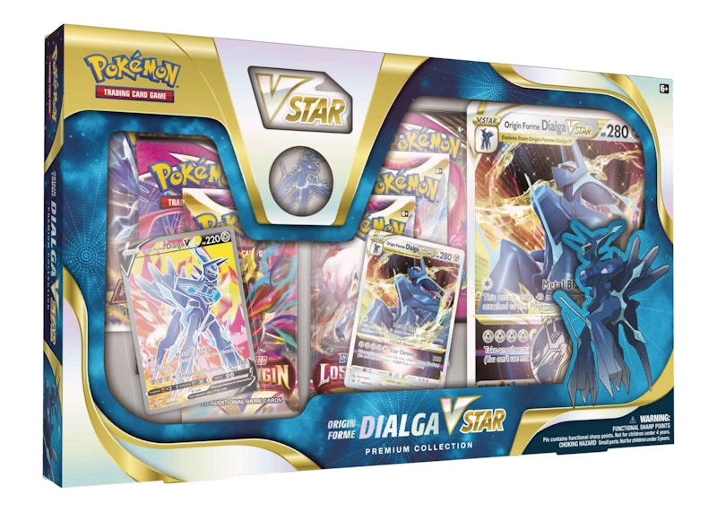 Pokémon TCG Sword & Shield Origin Forme Dialga VSTAR Premium Collection Box