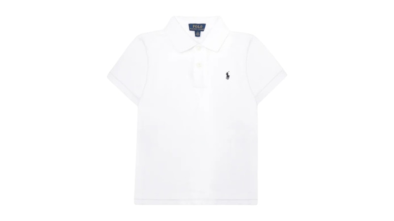 Polo Ralph Lauren Kids Short Sleeve Basic Mesh Polo Wit