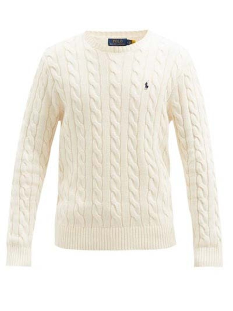 Polo Ralph Lauren LS Pullover Andover Creme