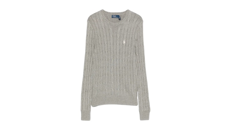Polo Ralph Lauren Logo Pullover Fawn Heather Grijs