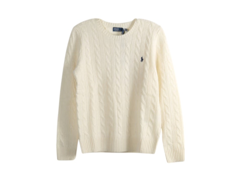 Polo Ralph Lauren Long Sleeve Pullover Authentic Creme