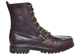 Polo Ralph Lauren Ranger Smooth Oil Leather Boot Oxblood