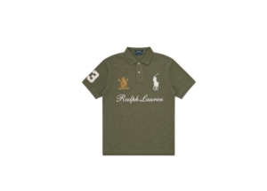 Polo Ralph Lauren Short-Sleeve Basic Mesh Ralph Lauren Script Embroidered Polo Cruise Olijf