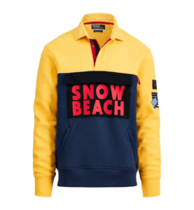Polo Ralph Lauren Snow Beach Rugby Chrome Geel