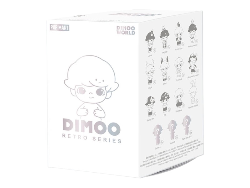 Pop Mart Dimoo Retro Series Figures Single Blind Box