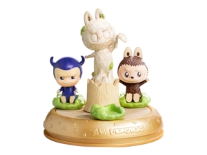 Pop Mart Labubu The Monsters Playing Games Series Scene Aerial Rotation Figure Set