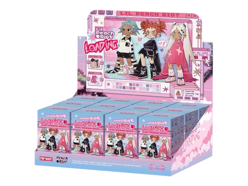 Sealed Case Lil Peach Riot Loading! Series Figures