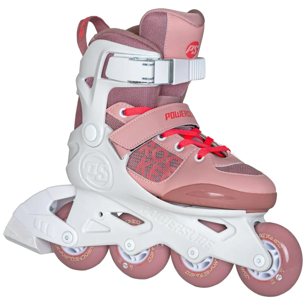 Powerslide – Rocket Pale Mauve – Verstelbare Kinderskates – 33-36