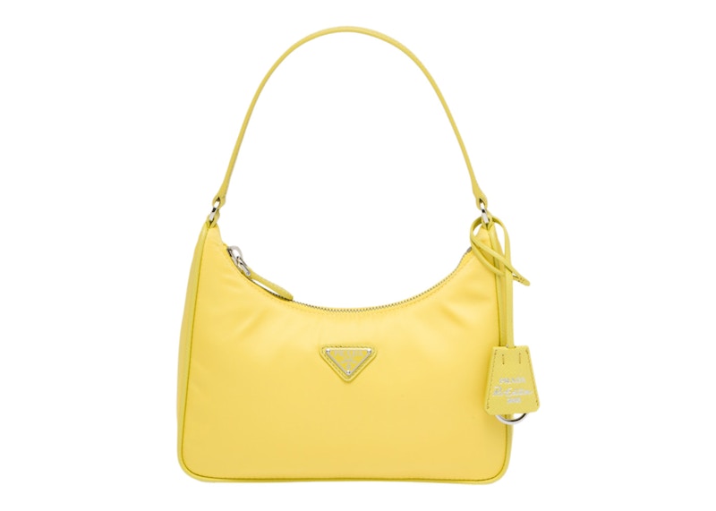 Prada 2005 Mini Sac Geel