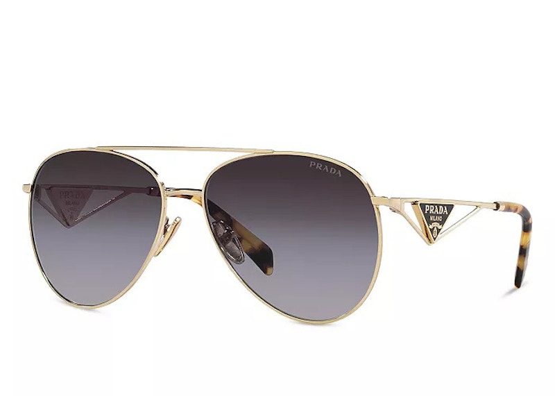 Prada Aviator Sunglasses Gradient Grijs