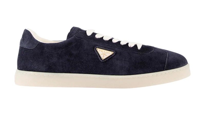 Prada Lane Sneaker Mid Night Blauw