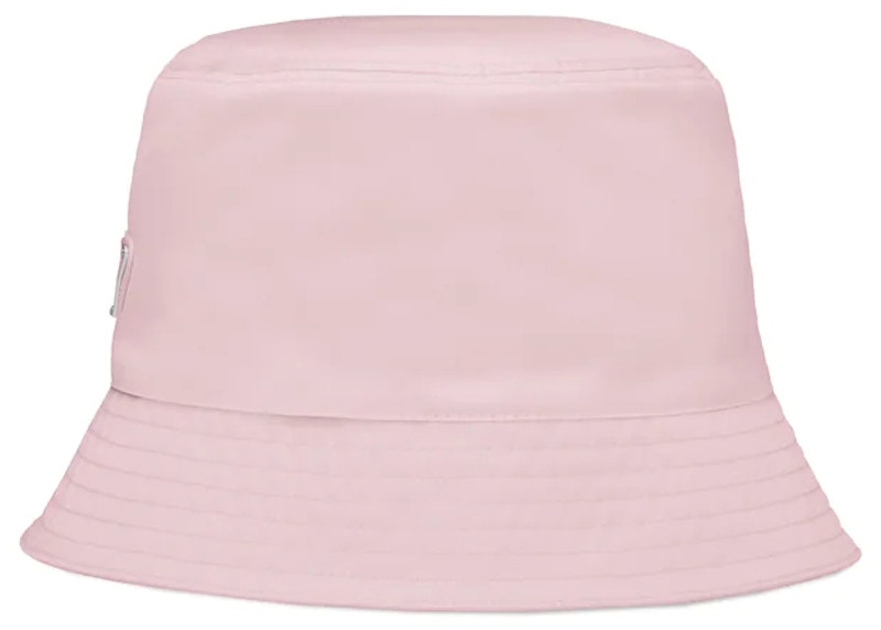 Prada Re-Nylon Bucket Hat Alabaster Roze