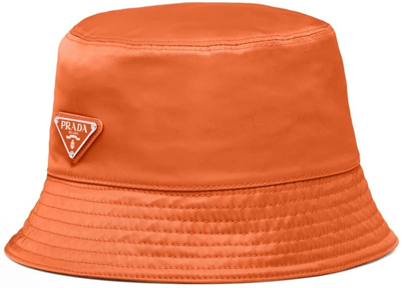 Prada Re-Nylon Bucket Hat Oranje