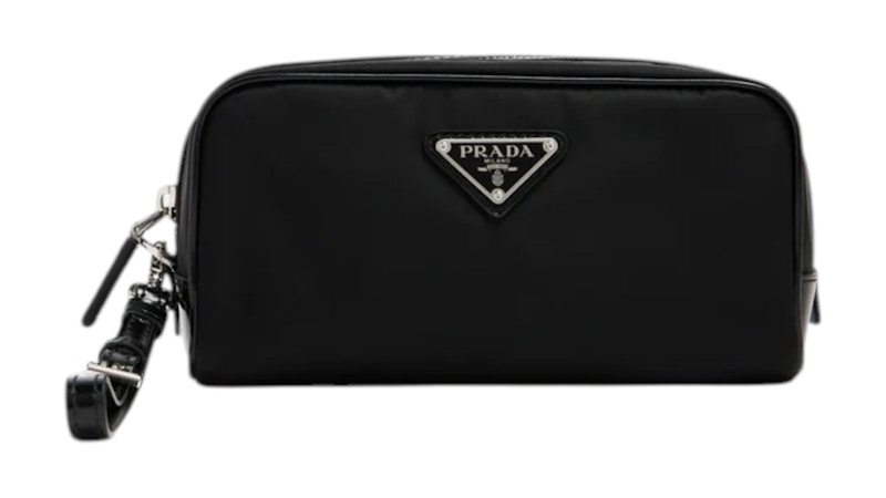Prada Re-Nylon Pouch Zwart