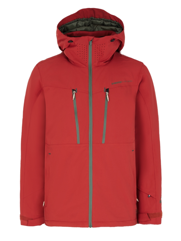 Protest Mens Prttimothy Snowjacket Rood