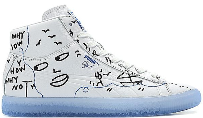 Puma Clyde Mid Shantell Martin Wit