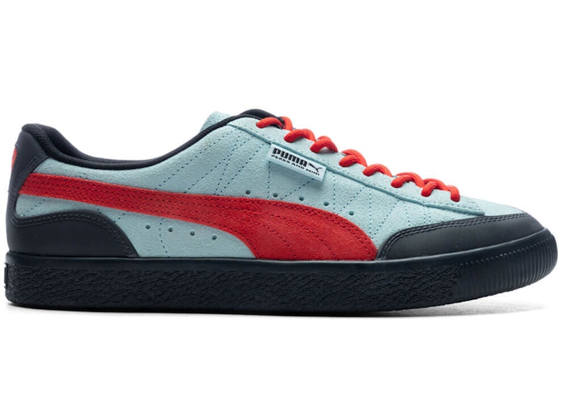 Puma Clyde Rubber Perks and Mini Light Aqua/warm Earth