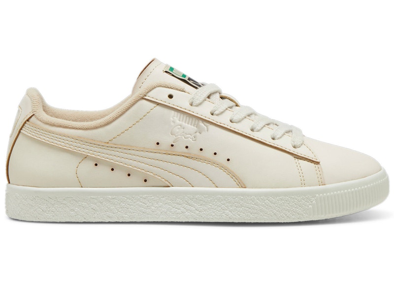 Puma Clyde Coffee Wit