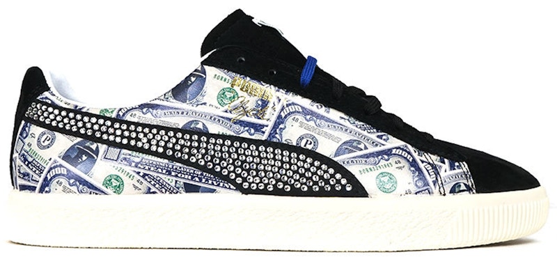 Puma Clyde mita sneakers $1000 Zwart