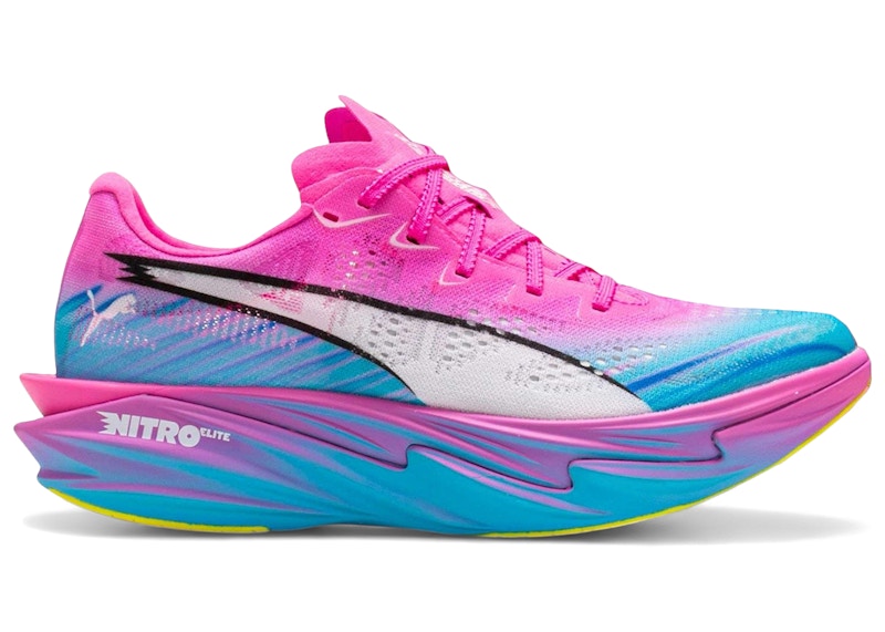 Puma Deviate Nitro Elite 4 Showtime Pack Geel