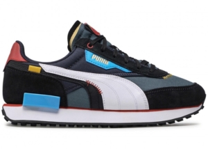 Puma Future Rider Displaced Dark Slate Wit