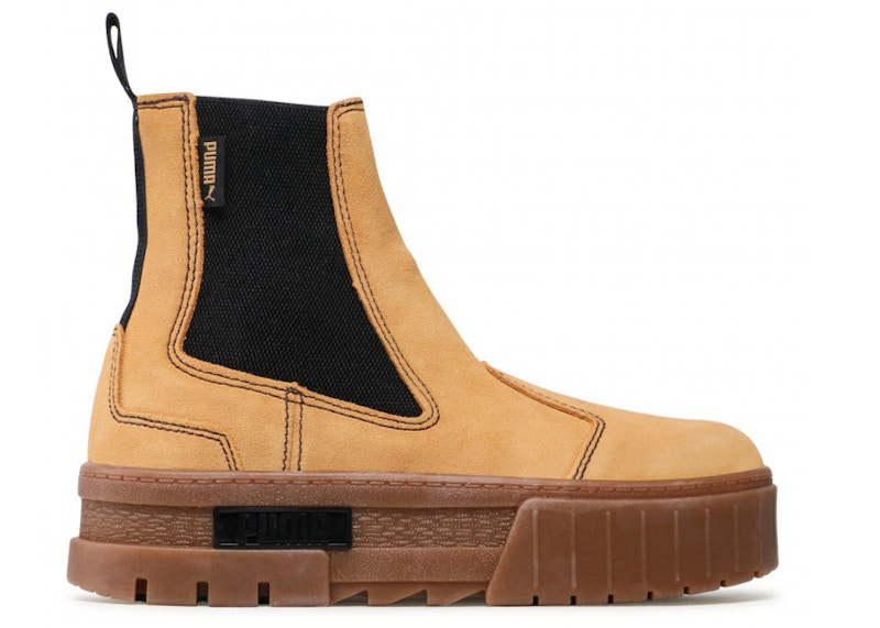 Puma Mayze Chelsea Boot Taffy Zwart