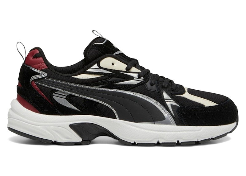 Puma Milenio Tech Suede Intense Zwart