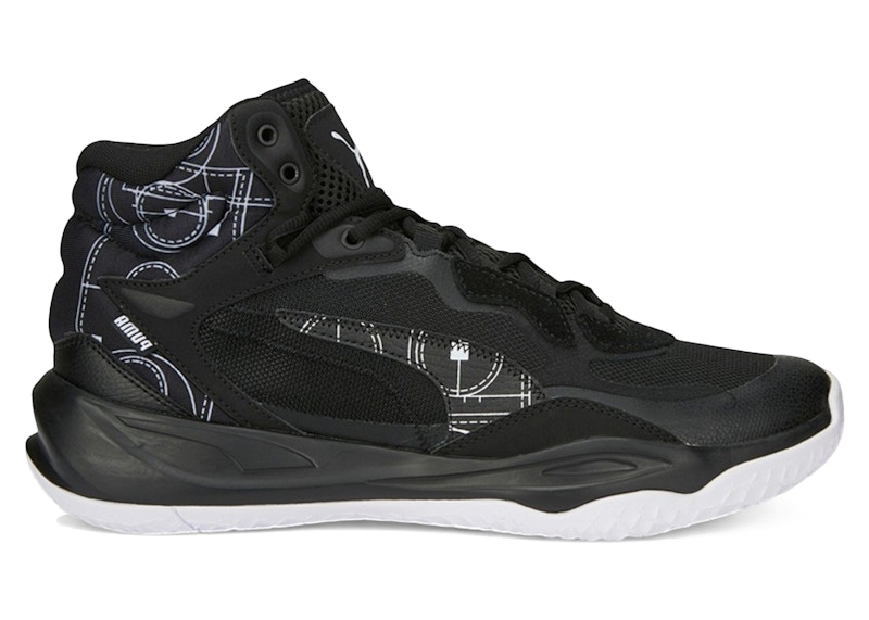 Puma Playmaker Pro Mid Zwart