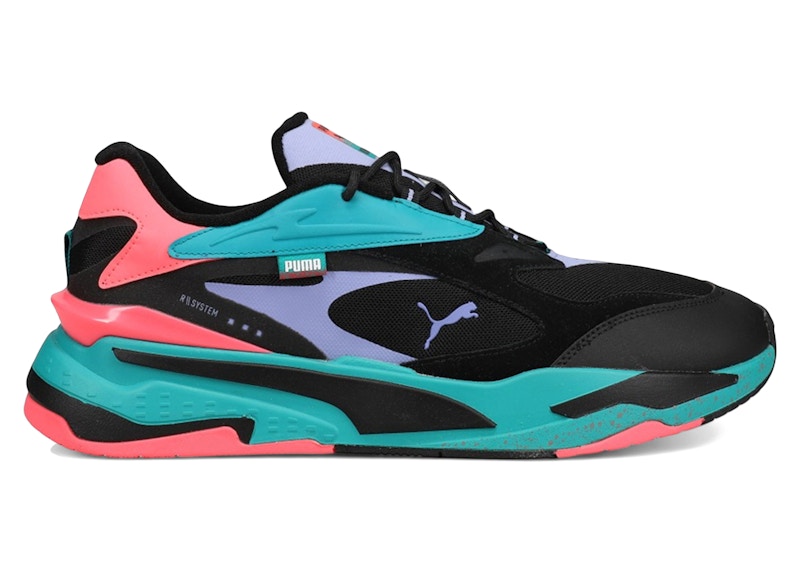 Puma RS-Fast Deep Aqua Zwart