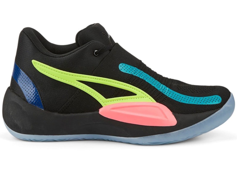 Puma Rise Nitro Sunset Glow Zwart
