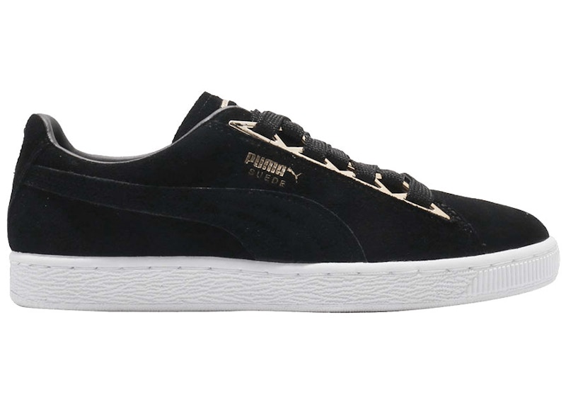 Puma Suede Jewel Metallic Zwart