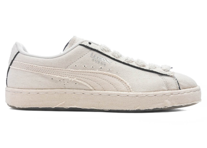 Puma Suede LAAMS Blank Canvas Wit