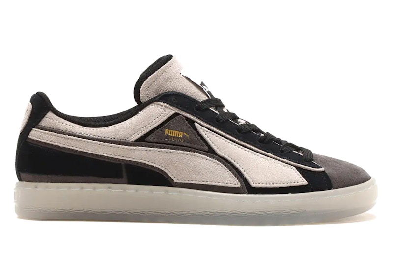 Puma Suede Layers Mono Castlerock Zwart