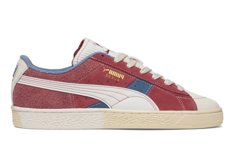 Puma Suede Quilted Nation Rood