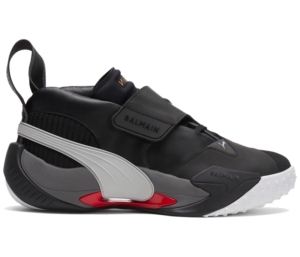 Puma x Balmain Court High Risk Zwart