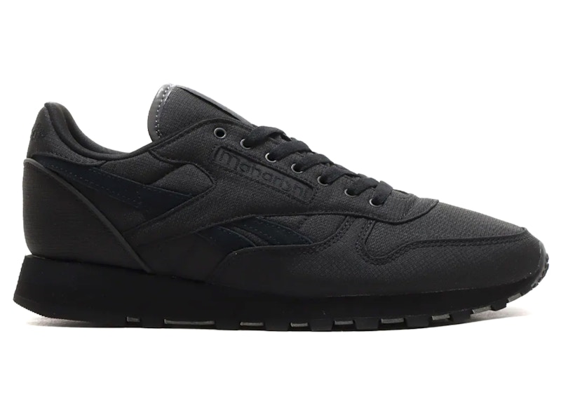Reebok Classic Leather Maharishi Ripstop Zwart